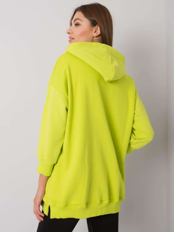 Bluza-RV-BL-6935.18P-limonkowy rozmiar - ONE SIZE