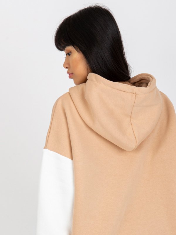 Bluza-AP-BL-AP-3001.98P-beżowy rozmiar - XL