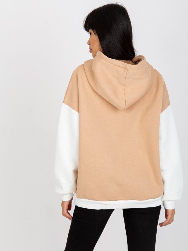Bluza-AP-BL-AP-3001.98P-beżowy rozmiar - S