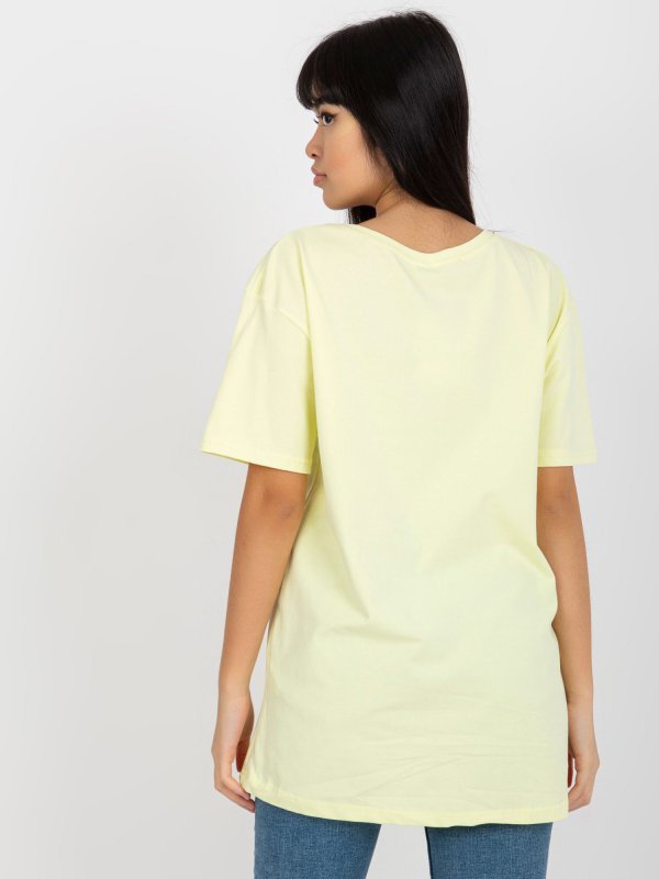 T-shirt-EM-TS-527-1.26X-jasny żółty rozmiar - ONE SIZE