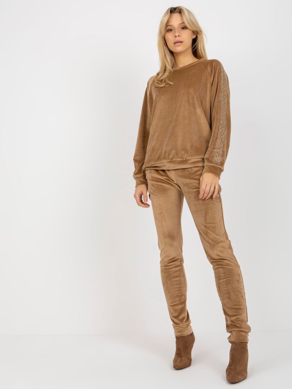 Komplet-RV-KMPL-8436.40-camelowy rozmiar - L/XL