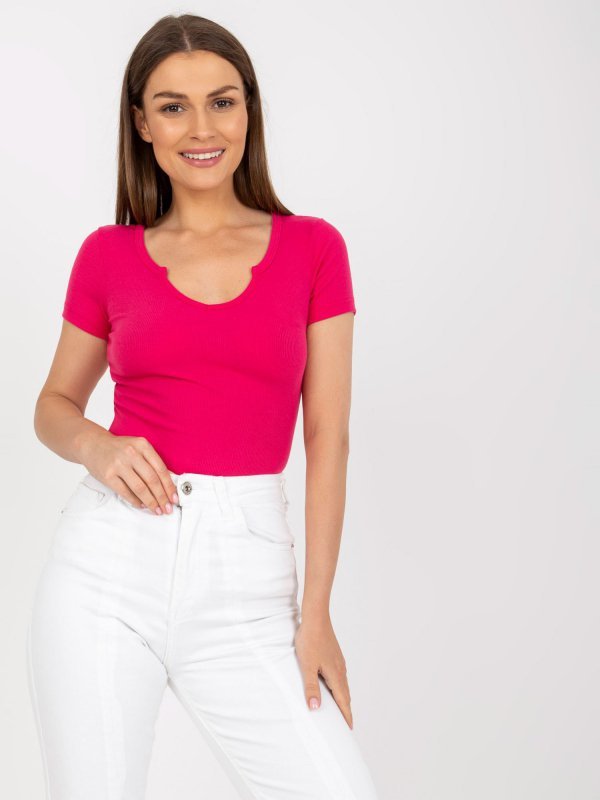 Bluzka-TW-BZ-BL-006.29X-fuksjowy rozmiar - L