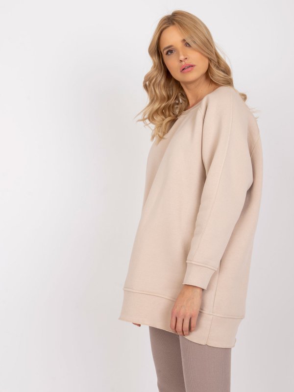Bluza-EM-BL-711.05-beżowy rozmiar - L/XL