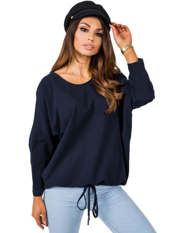 Bluzka-TP-BZ-5472.00P-granatowy rozmiar - S/M