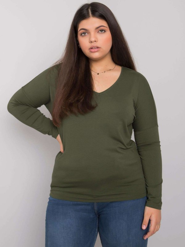 Bluzka-RV-BZ-7302.23-khaki rozmiar - ONE SIZE