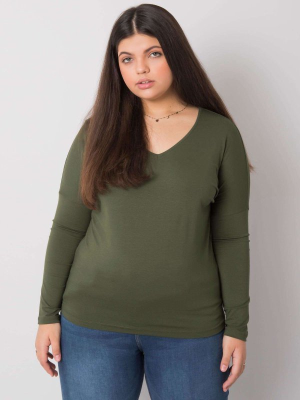Bluzka-RV-BZ-7302.23-khaki rozmiar - ONE SIZE