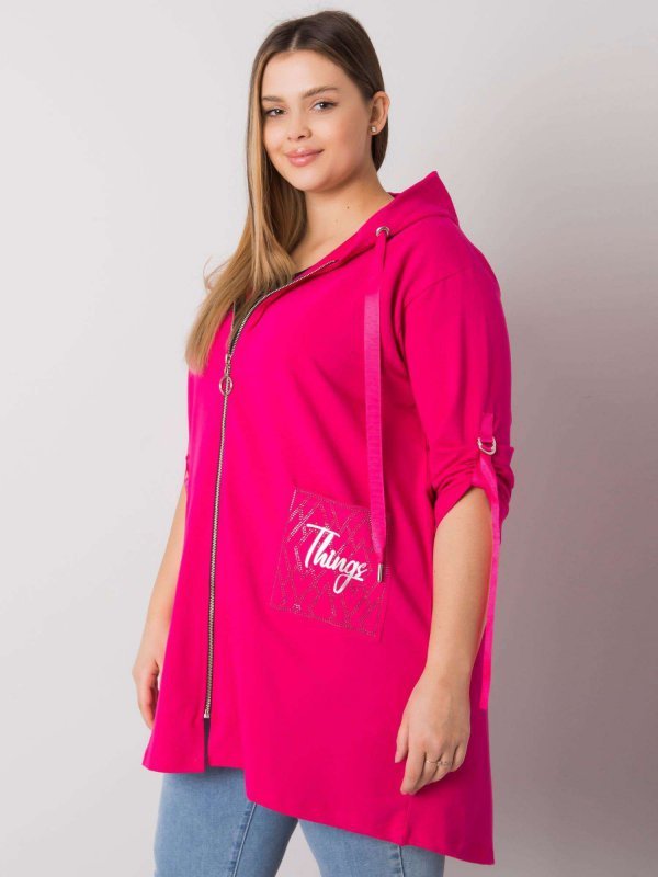 Bluza-RV-BL-6795.84-fuksjowy rozmiar - ONE SIZE