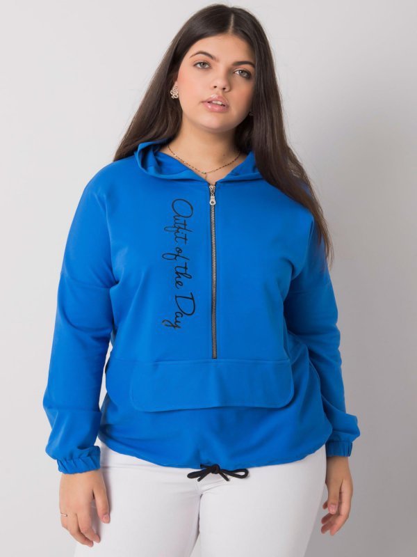 Bluza-RV-BL-7179.27-ciemny niebieski rozmiar - ONE SIZE