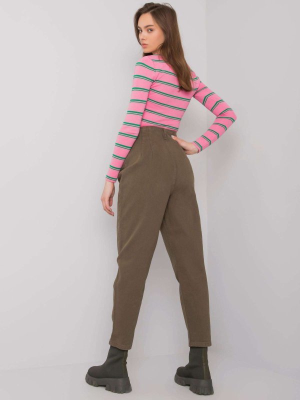 Spodnie jeans-MR-SP-5166-1.42-khaki rozmiar - 27