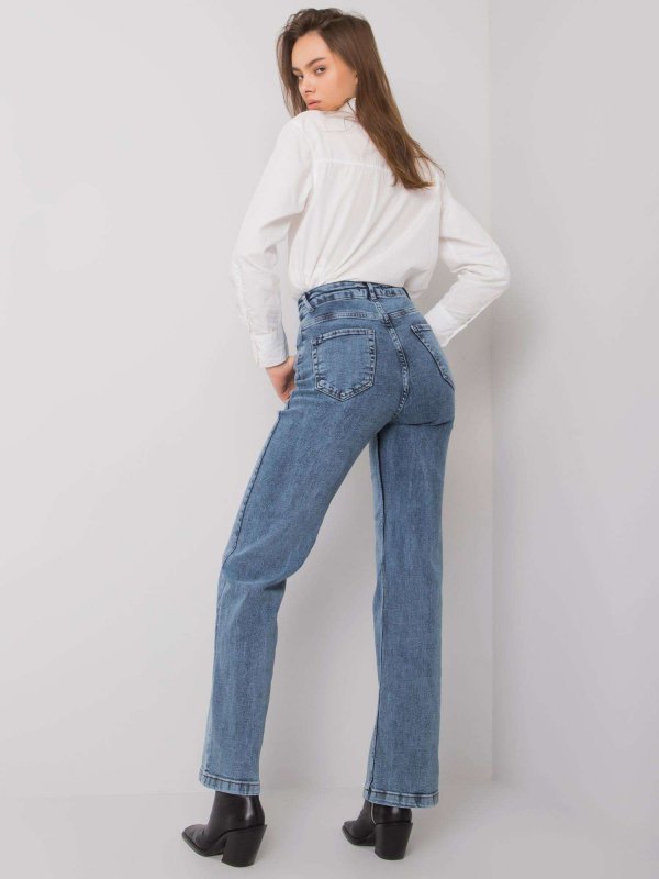 Spodnie jeans-MR-SP-351.72P-ciemny niebieski rozmiar - 25