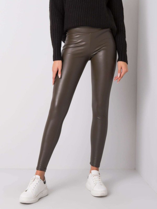 Leginsy-RV-LG-6007.11-ciemny khaki rozmiar - L