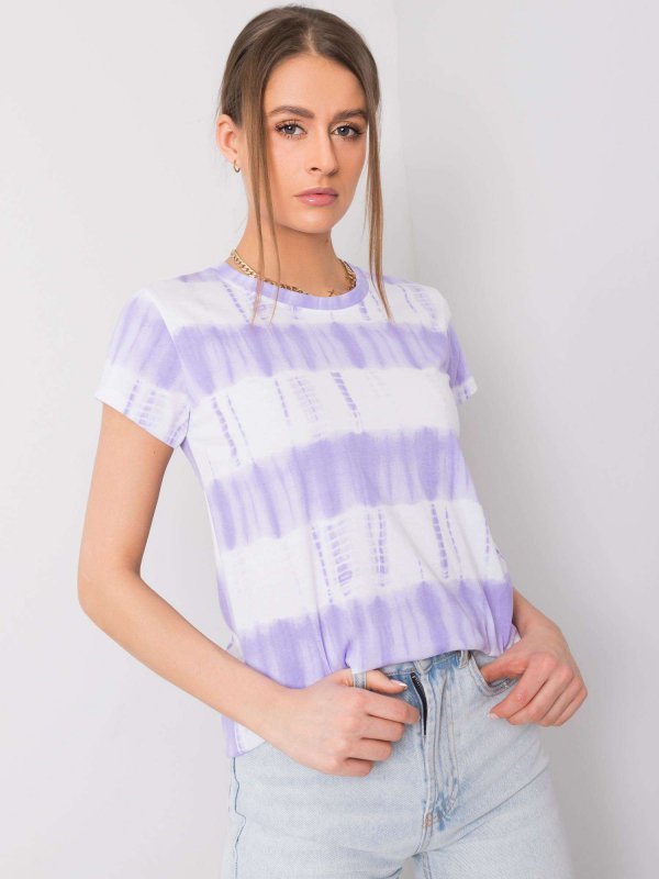 T-shirt-DHJ-TS-11280-1.10-jasny fioletowy rozmiar - ONE SIZE