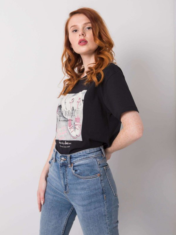 T-shirt-HB-TS-3048.31P-czarny rozmiar - S