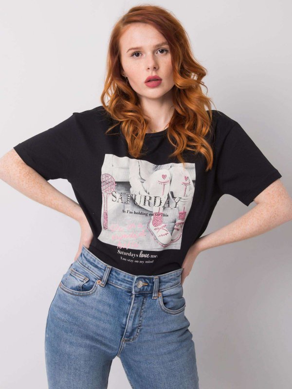 T-shirt-HB-TS-3048.31P-czarny rozmiar - L