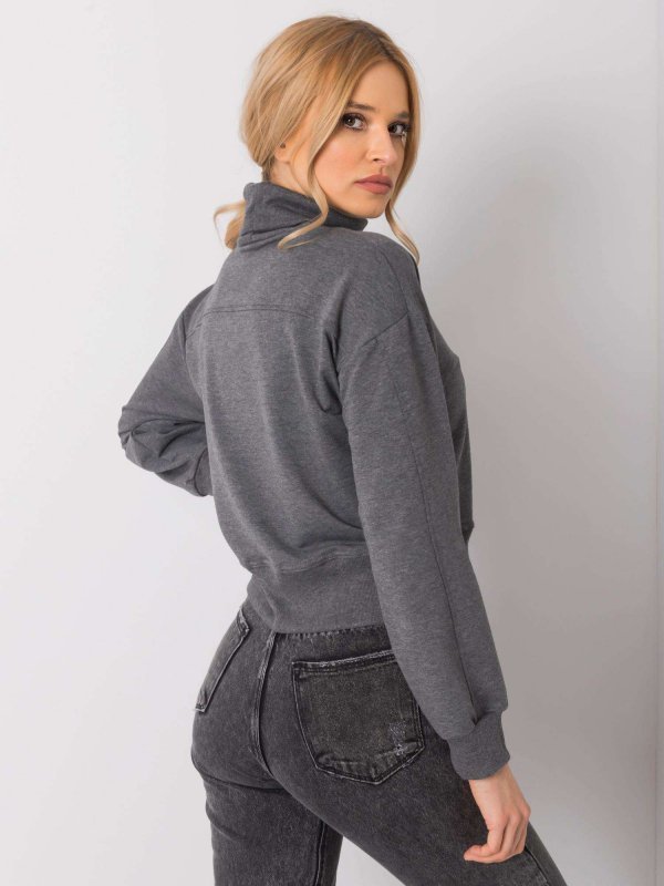 Bluza-RV-BL-6263.86P-ciemny szary rozmiar - S/M
