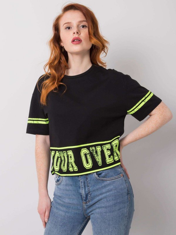 T-shirt-HB-TS-3043.51P-czarny rozmiar - S