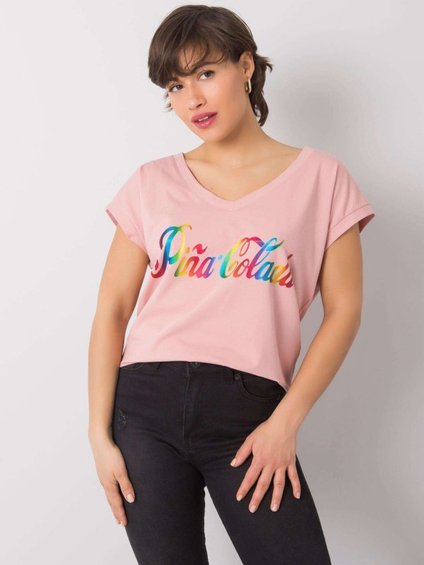 T-shirt-FA-TS-7001.60-jasny różowy rozmiar - ONE SIZE