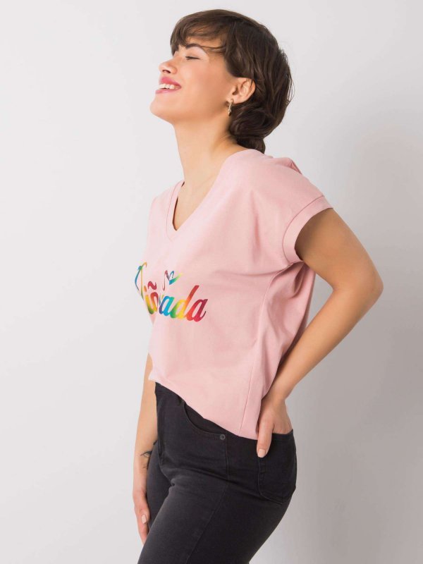 T-shirt-FA-TS-7001.60-jasny różowy rozmiar - ONE SIZE