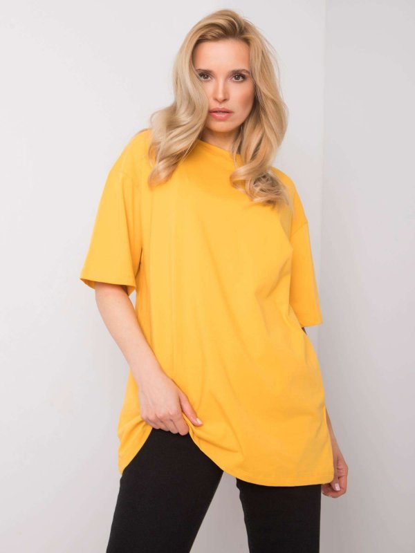 T-shirt-RV-TS-6052.71P-jasny pomarańczowy rozmiar - ONE SIZE
