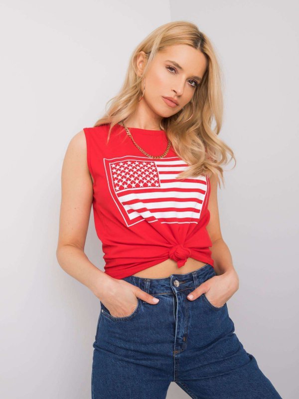 Top-DS-TP-1116.34P-czerwony rozmiar - M