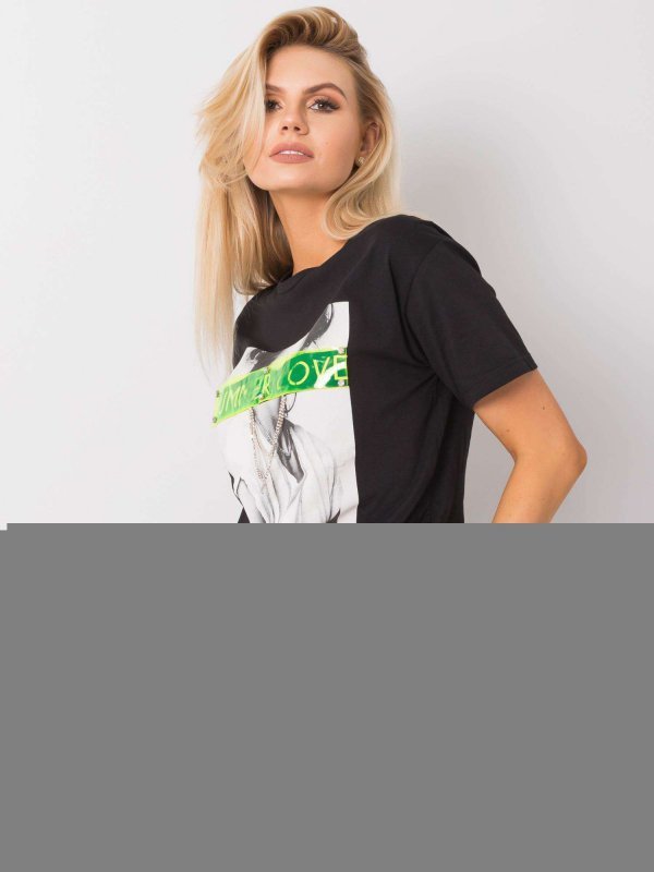 T-shirt-HB-TS-3030.26P-czarny rozmiar - S