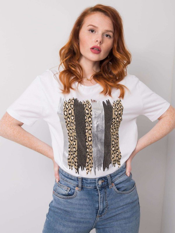T-shirt-HB-TS-3046.55P-biały rozmiar - S