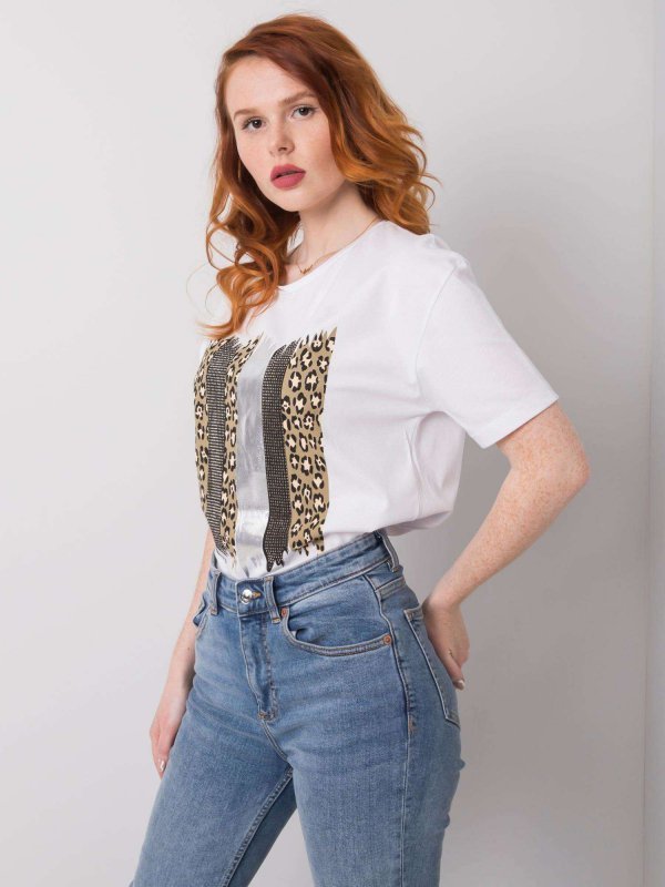 T-shirt-HB-TS-3046.55P-biały rozmiar - S