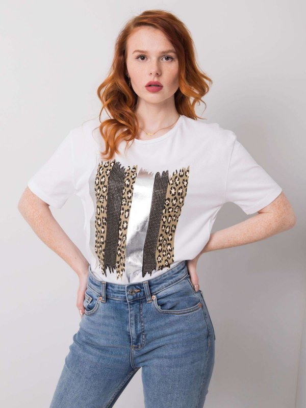 T-shirt-HB-TS-3046.55P-biały rozmiar - L