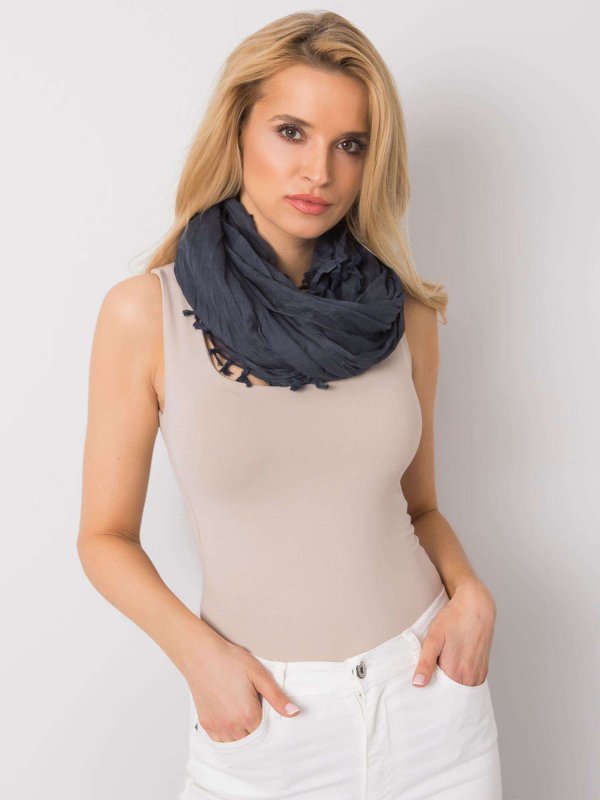 Chustka-AT-CH-BF48172-granatowy rozmiar - ONE SIZE