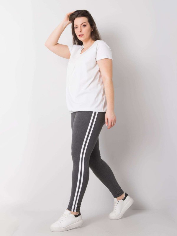 Leginsy-RV-LG-6302.53-ciemny szary rozmiar - 3XL