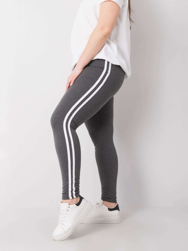 Leginsy-RV-LG-6302.53-ciemny szary rozmiar - 3XL