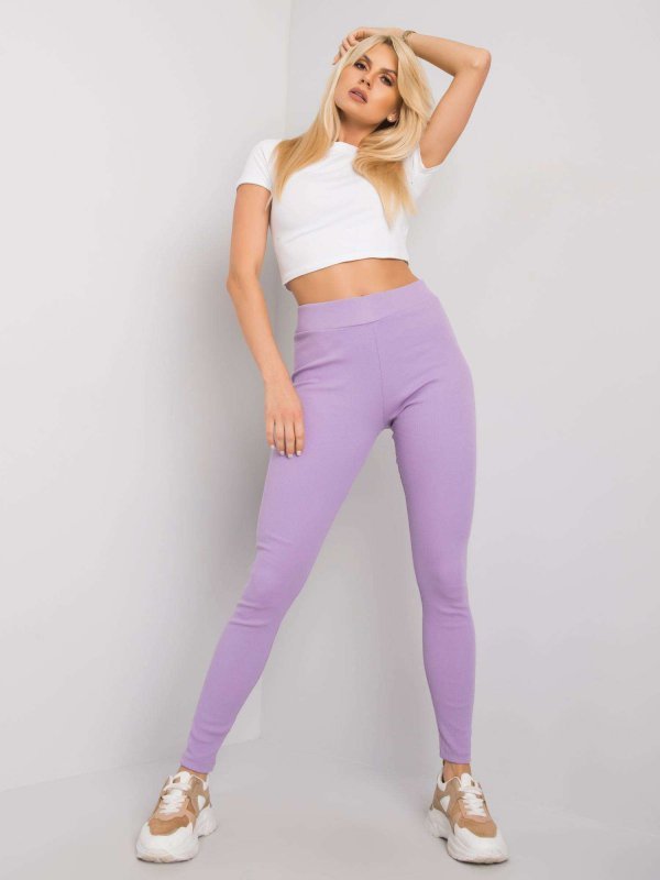 Leginsy-RV-LG-6380.88-jasny fioletowy rozmiar - XL