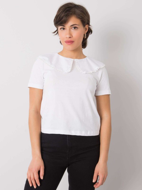 T-shirt-157-TS-6475.92-biały rozmiar - S