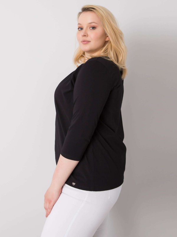 Bluzka-RV-BZ-6334.19P-czarny rozmiar - 3XL