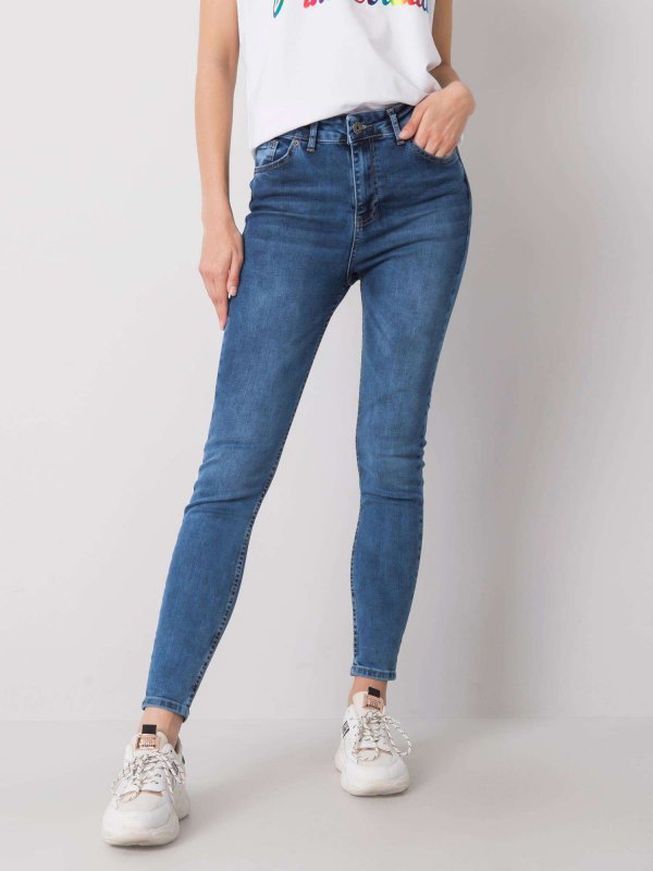 Spodnie jeans-334-SP-201.61P-ciemny niebieski rozmiar - 26
