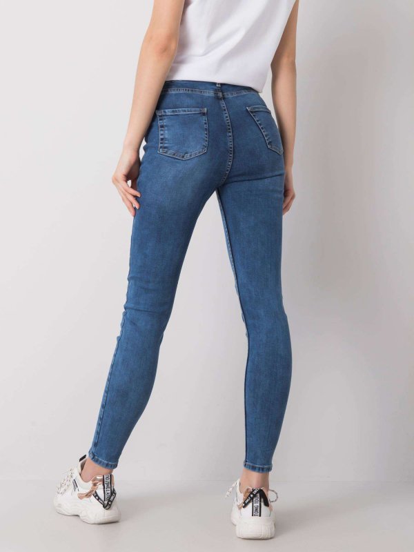 Spodnie jeans-334-SP-201.61P-ciemny niebieski rozmiar - 26