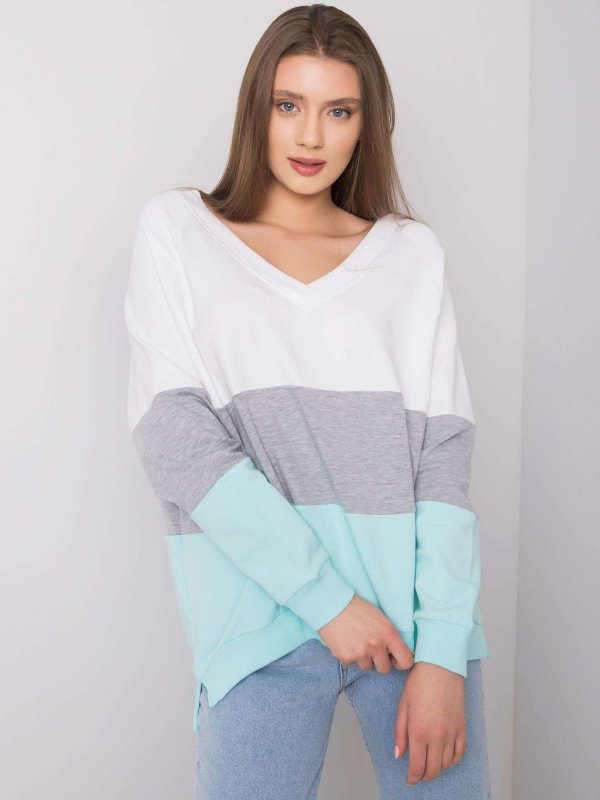 Bluza-RV-BL-5972.07-biało-szary rozmiar - S/M
