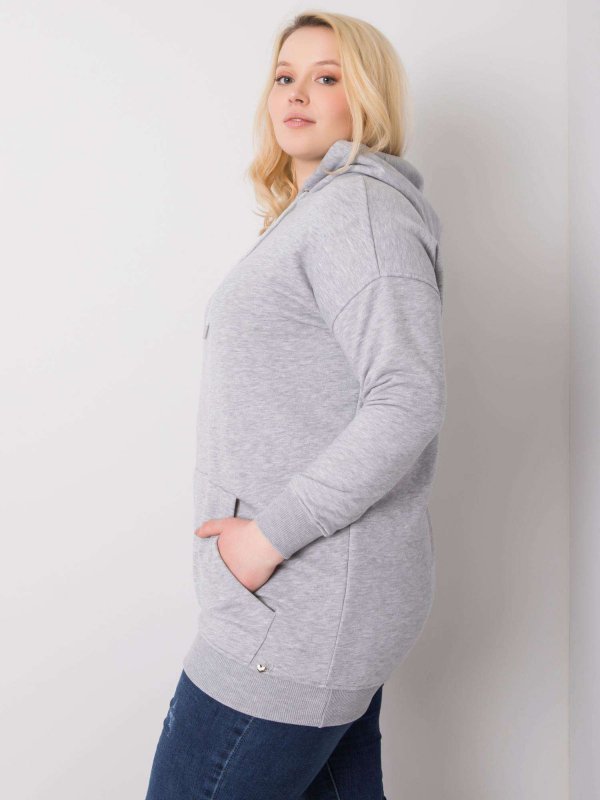 Bluza-RV-BL-6338.19X-szary rozmiar - XL