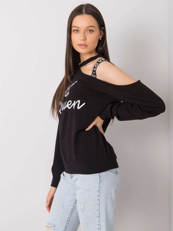 Bluzka-FA-BZ-6425.43P-czarny rozmiar - S/M
