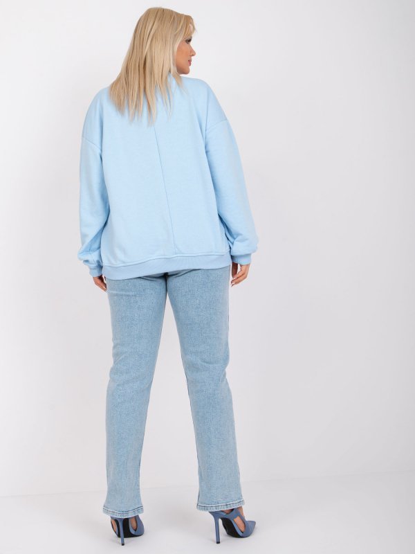 Bluza-RV-BL-6316.16X-jasny niebieski rozmiar - 3XL
