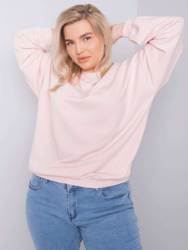 Bluza-RV-BL-6316.16X-jasny różowy rozmiar - XL