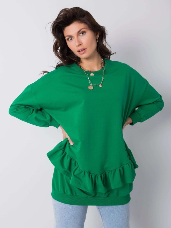 Bluza-FA-BL-6961.39P-zielony rozmiar - ONE SIZE