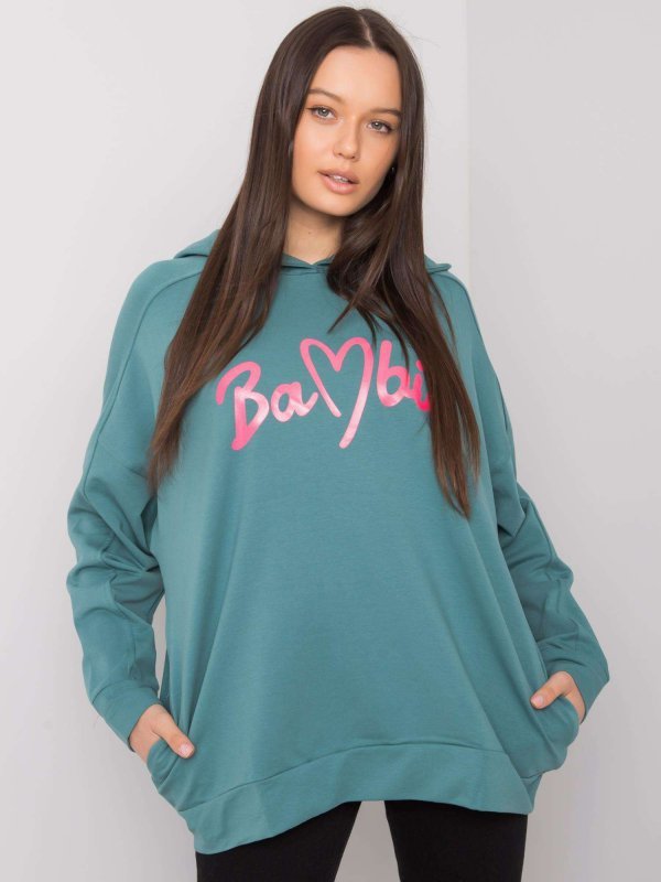 Bluza-FA-BL-7045.66P-morski rozmiar - ONE SIZE