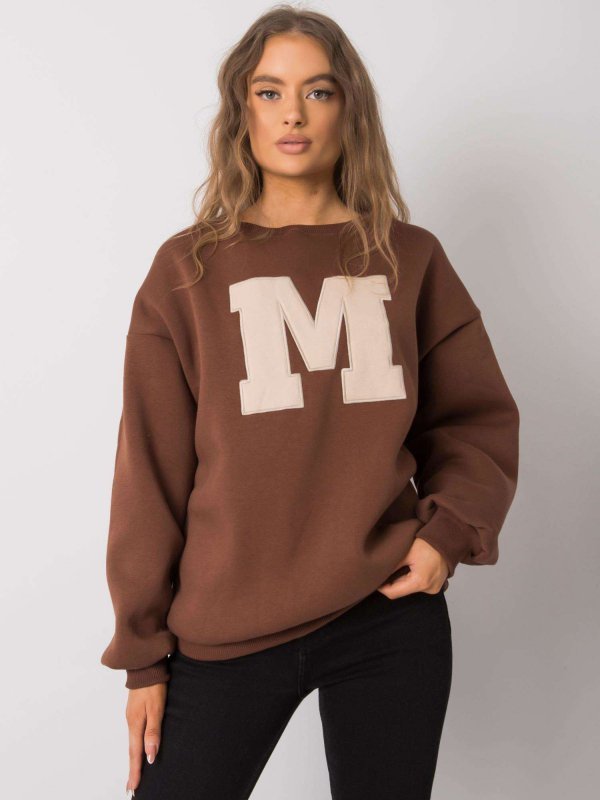 Bluza-EM-BL-617-1.34X-brązowy rozmiar - L/XL