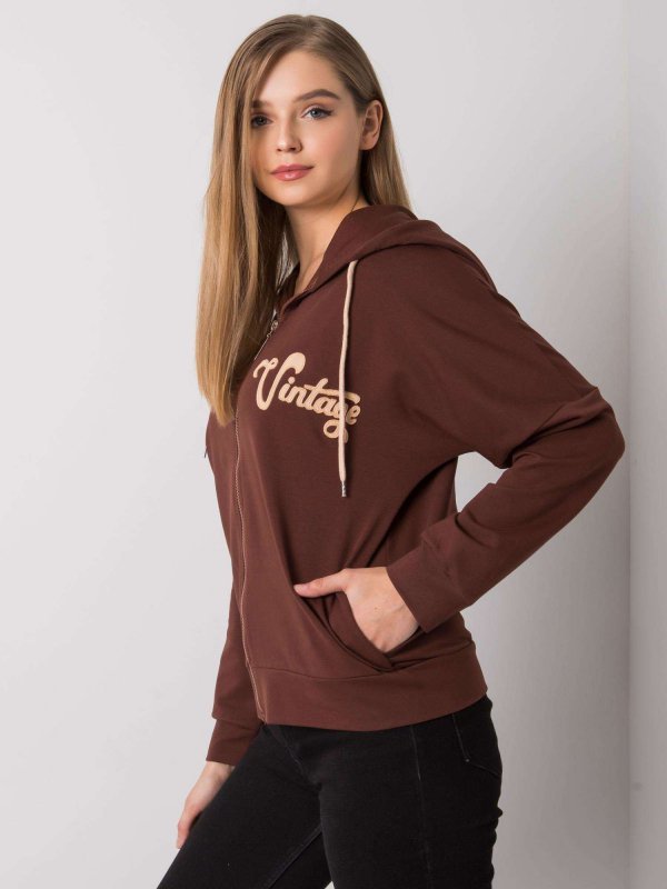 Bluza-FA-BL-7239.23X-ciemny brązowy rozmiar - ONE SIZE