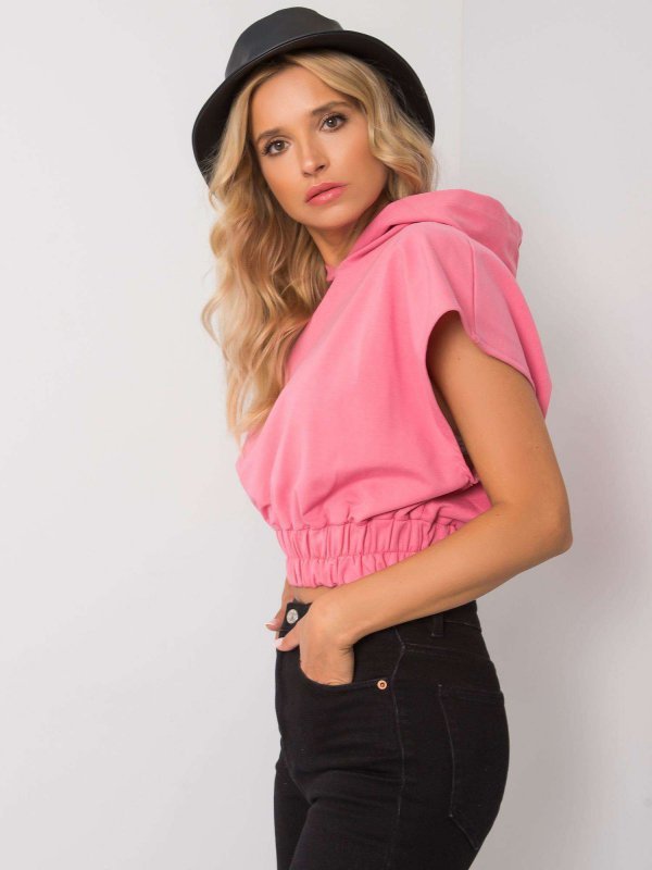 Bluza-FA-BL-7227.86P-różowy rozmiar - ONE SIZE