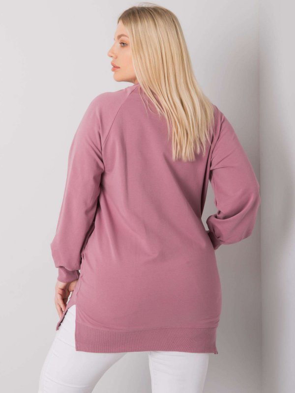 Bluzka-RV-BZ-7227.95-ciemny różowy rozmiar - ONE SIZE
