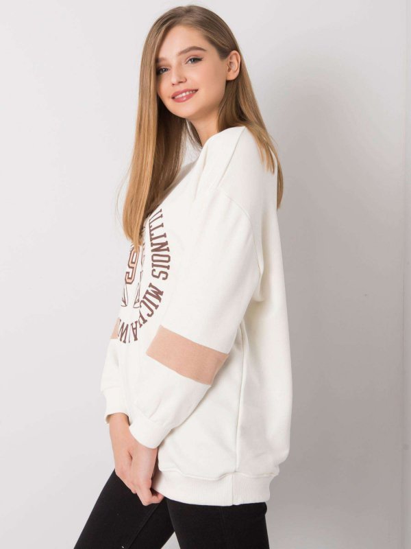 Bluza-FA-BL-7231.33X-ecru rozmiar - ONE SIZE