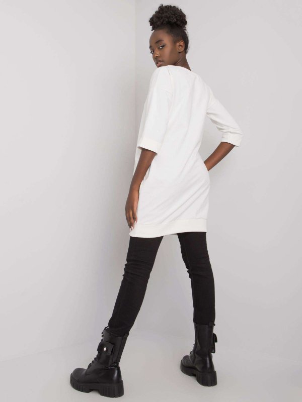 Bluza-RV-BL-6941.39P-ecru rozmiar - S/M