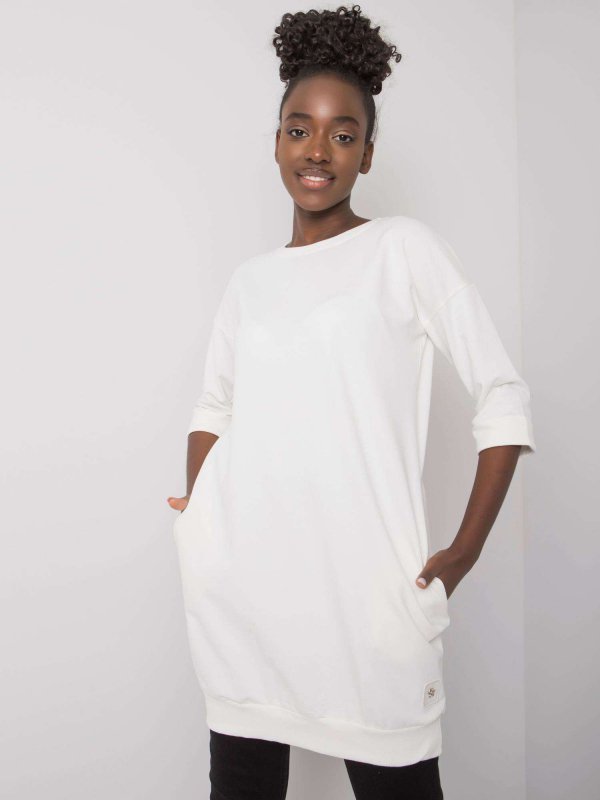 Bluza-RV-BL-6941.39P-ecru rozmiar - S/M